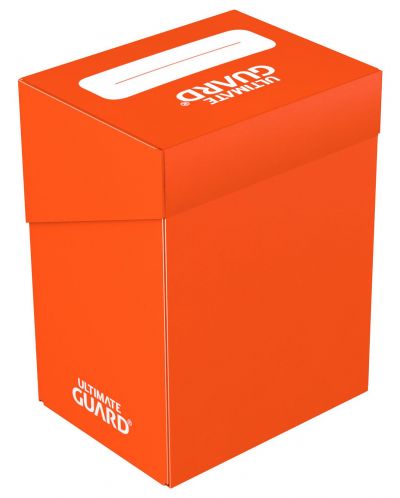 Ultimate Guard Deck Case 80+ Standard Size Orange	 - 2