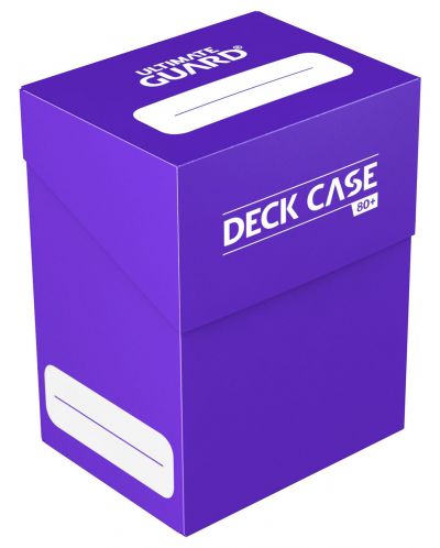 Ultimate Guard Deck Case 80+ Standard Size Purple - 1
