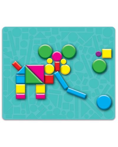 Set de joaca Galt Toys - Forme magnetice si culori - 5