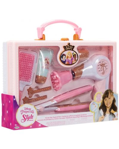 Set joc  Jakks Pacific -Accesorii pentru păr într-o servietă - 4