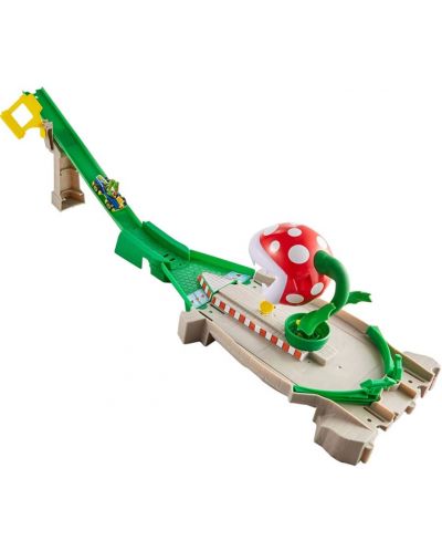Set de joaca Mattel Hot Wheels - Super Mario Piranha Plant Slide Track Set - 2