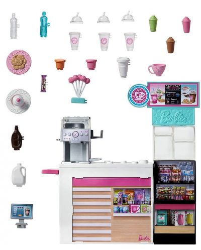 Set de joaca Mattel Barbie - Cafenea - 3