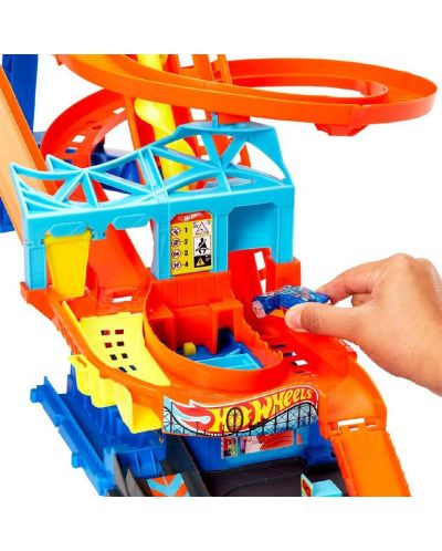 Hot wheels top roller coaster