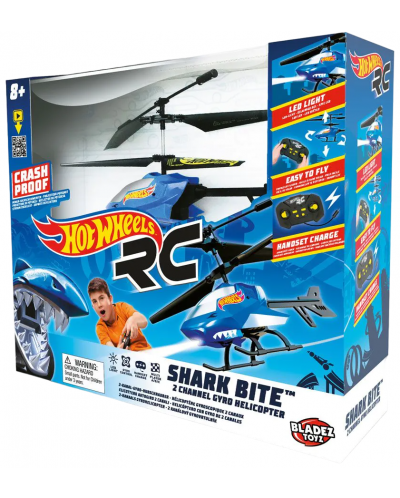Mondo Hot Wheels jucărie cu telecomandă - Tigru rechin elicopter - 3