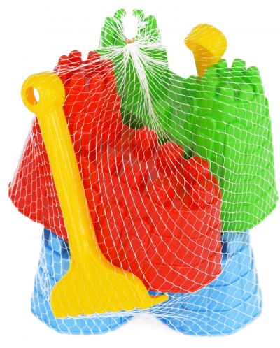 Jucării de nisip MarioInex - Paleta, spatula și formele - 2