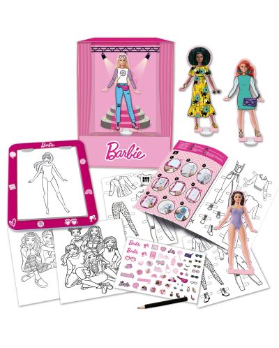 Set de joc  Educa - Barbie Designer de modă - 4