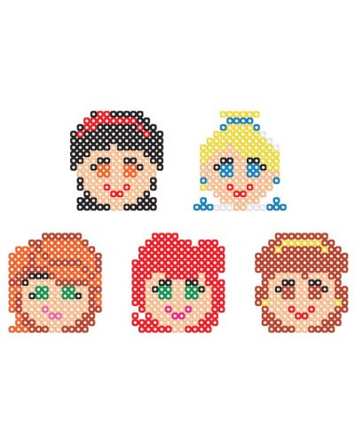 Set de jocuri pixel - Mozaic, Prințese - 2