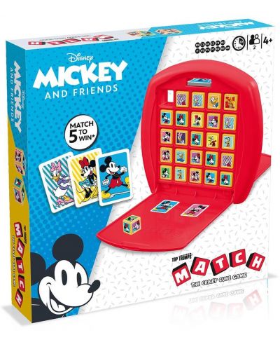 Joc cu cărți și zaruri Top Trumps Match - Mickey și prietenii - 1
