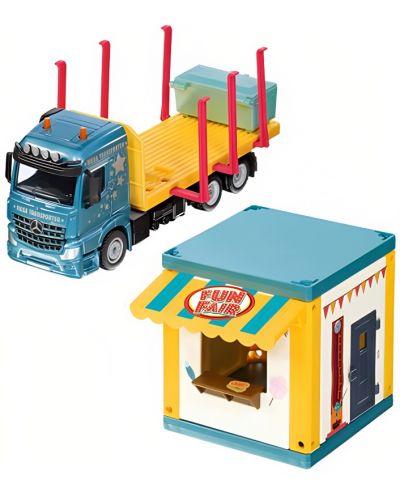 Siku Toy Set - Camion cu casă prefabricată, 1:50 - 6