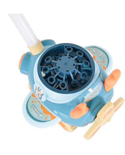 Jucărie cu bule de săpun Moni Toys - Avion, Blue Flyer - 5