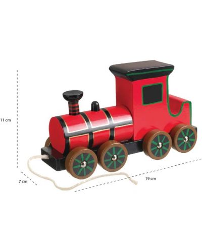 Trage jucărie Orange Tree Toys - Un tren cu aburi - 2