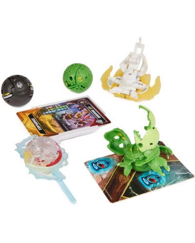 Set joc  Bakugan - Special Attack Bruiser, Octogan, Ventri, Hammerhead, Butterclaw - 5