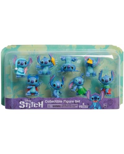 Set de joacă cu figurine Disney Stitch - 8 buc | Ozone.ro