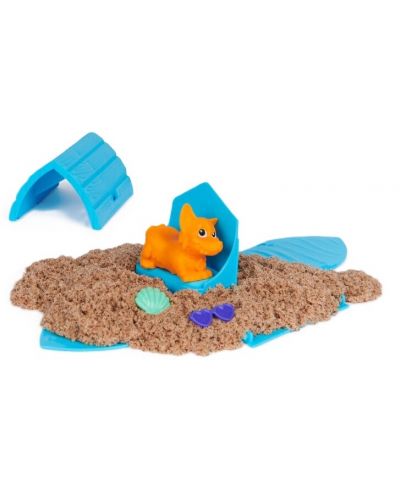 Set joc  Kinetic Sand - Nisip cinetic cu jucărie surpriză, sortiment - 8