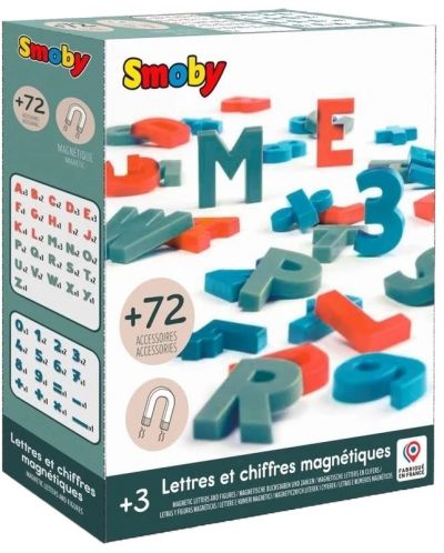 Set de jucării Smoby - Numere și litere magnetice - 1