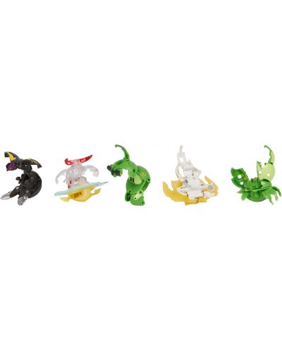 Set joc  Bakugan - Special Attack Bruiser, Octogan, Ventri, Hammerhead, Butterclaw - 4