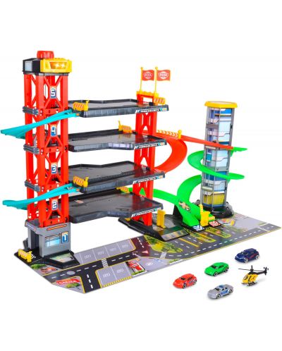 Set de joc Dickie Toys - Garaj pentru parcare - 4