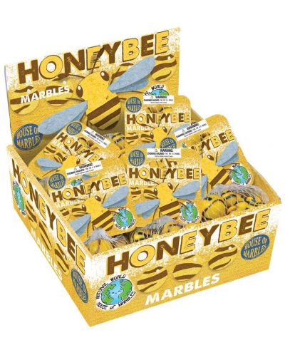 Set de joc House of Marbles - Honeybee, bile de sticlă - 2