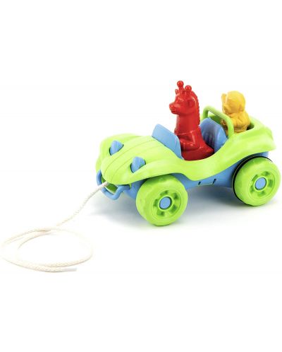 Jucarie de tras Green Toys - Buggy, verde - 1