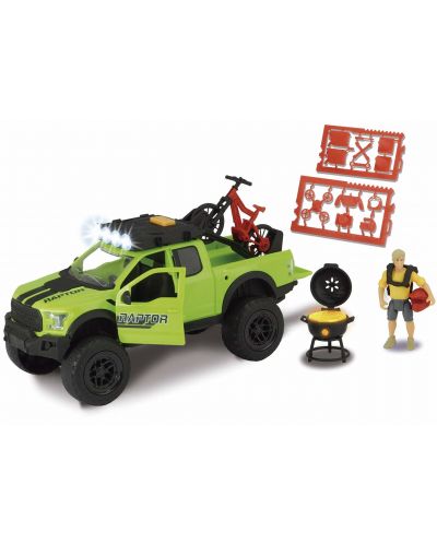 Set de joaca Dickie toys Playlife - Set cu Jeep, bicicleta si barbeque, 25 cm - 7