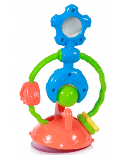Jucărie cu bază de vid Lorelli Toys - albastru - 1