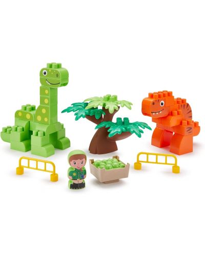 Set de jucării Ecoiffier Abrick - Dinosaur Park - 4