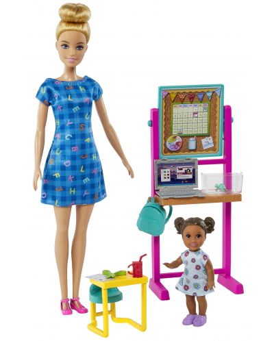 Barbie You can be anything - Profesor cu laptop - 1