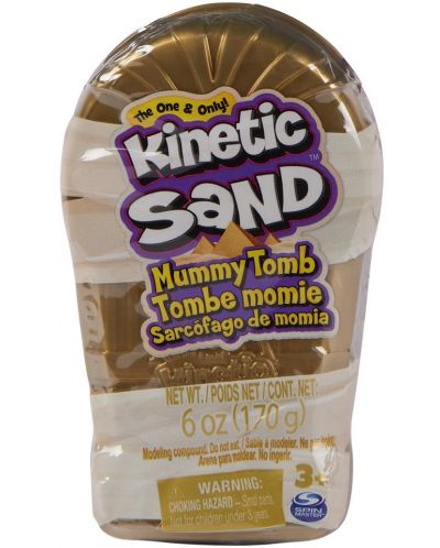 Set de joacă cu nisip cinetic Spin Master Kinetic Sand, Mummy, asortiment - 1