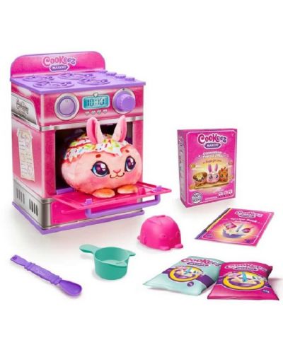 Coucke＆Libeco 5枚セット Set de joc Moose Cookeez Makery - Cuptor de copt, roz, sortiment