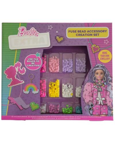 Set de joacă Barbie - Fă-ți propriul breloc - 1