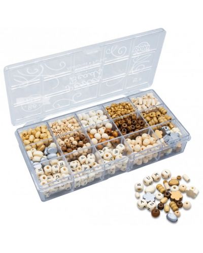 Buki Be Teens Play Set - Wooden Bead Box - 1