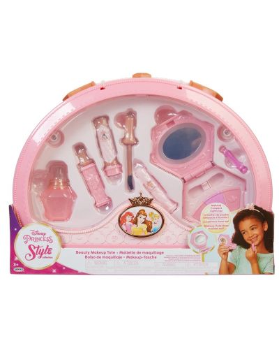 Jakks Disney Princess Play Set - Geantă de călătorie cu accesorii de machiaj - 1