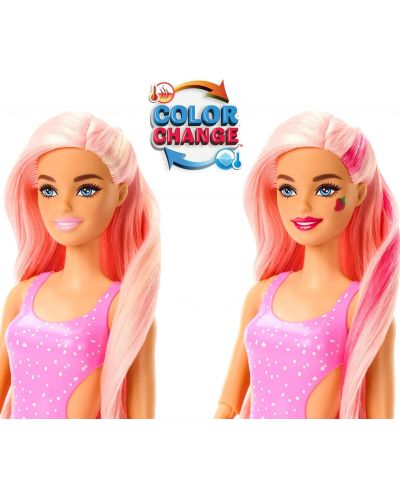 Set de joc Barbie Pop Reveal - Păpușă cu surprize, limonadă de căpșuni - 4