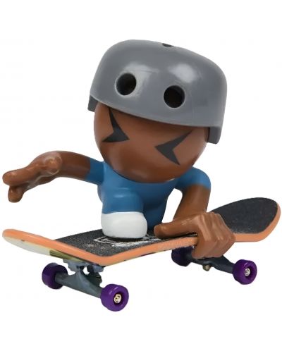 Set de joc Tech Deck SK8 Crew - Skateboard-uri pentru degete cu figurină, cu pălărie gri - 2