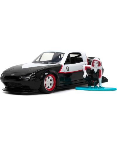 Set joc Jada Toys - Ghost Spider  1990 Mazda Miata, 1:32 - 3