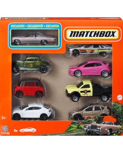 Set joc Matchbox - Vehicule, 8 bucati, sortiment - 3