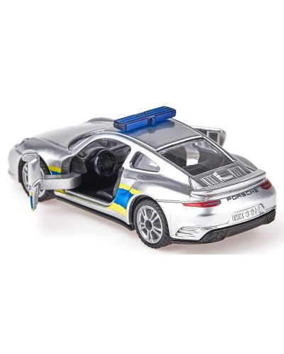 Masinuta metalica Siku Super - Masina de politie MAN Porsche 911 - 2