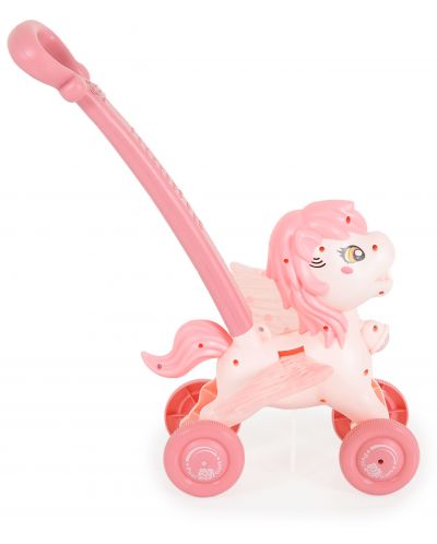 Jucărie cu bule de săpun Moni Toys - Ponei, Pink Wings - 4