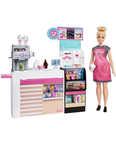 Set de joaca Mattel Barbie - Cafenea - 1
