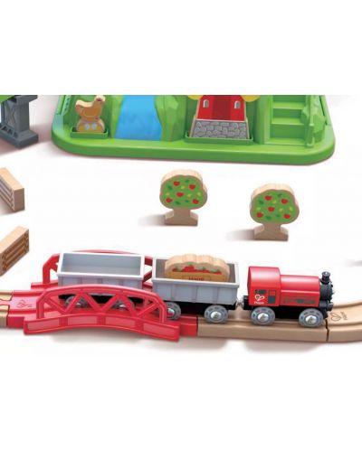 Set de joaca Hape - Tren in cutie, 42 piese  - 4