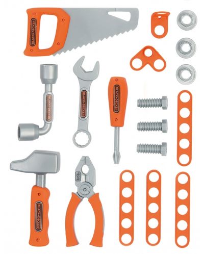 Set de joaca  Smoby - Unelte pentru copii Black + Decker - 1