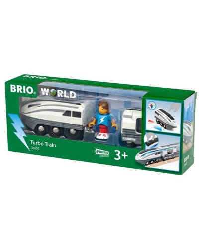 Set de jucării Brio World - Turbomobil cu pasager - 7