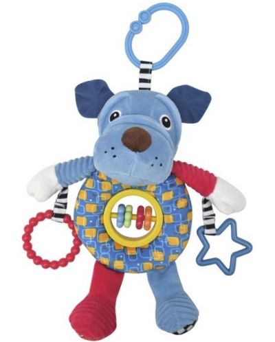 Jucărie de activitate Lorelli Toys - Câine, albastru - 1