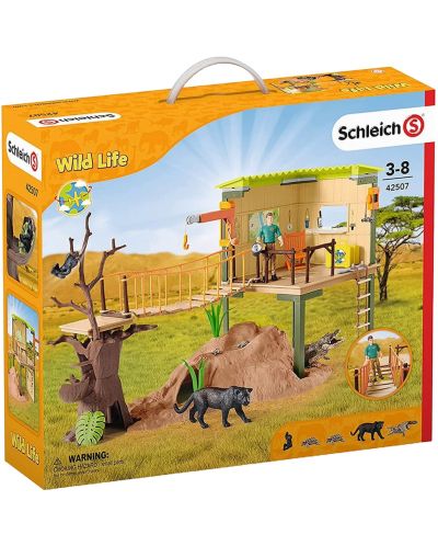 Set de joc Schleich Wild Life - Adventure Ranger Station - 1