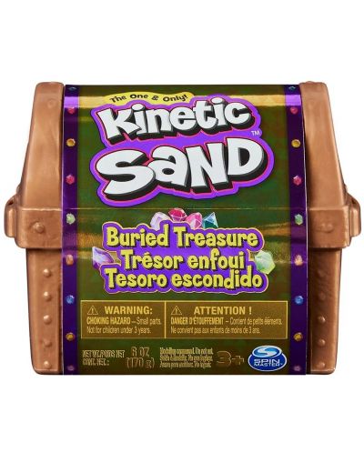 Set de joacă cu nisip cinetic Spin Master Kinetic Sand, Treasure - 1