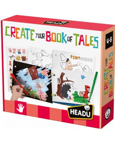 Set de joacă Headu - Creează-ți cartea de povești - 1