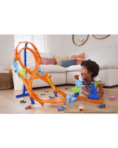 Set de jucării Hot Wheels - Action Track Eight | Ozone.ro