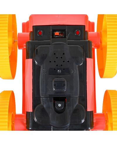 Jucărie cu bule de săpun Moni Toys - Tren, Red Wheels - 7