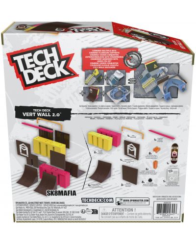 Set de jocuri Tech Deck - X-Connect Vertical Wall - 10