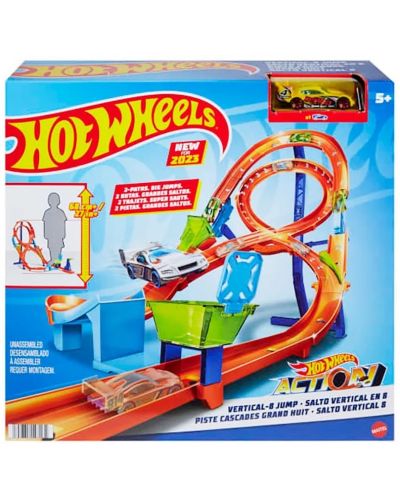 Set de jucării Hot Wheels - Action Track Eight | Ozone.ro